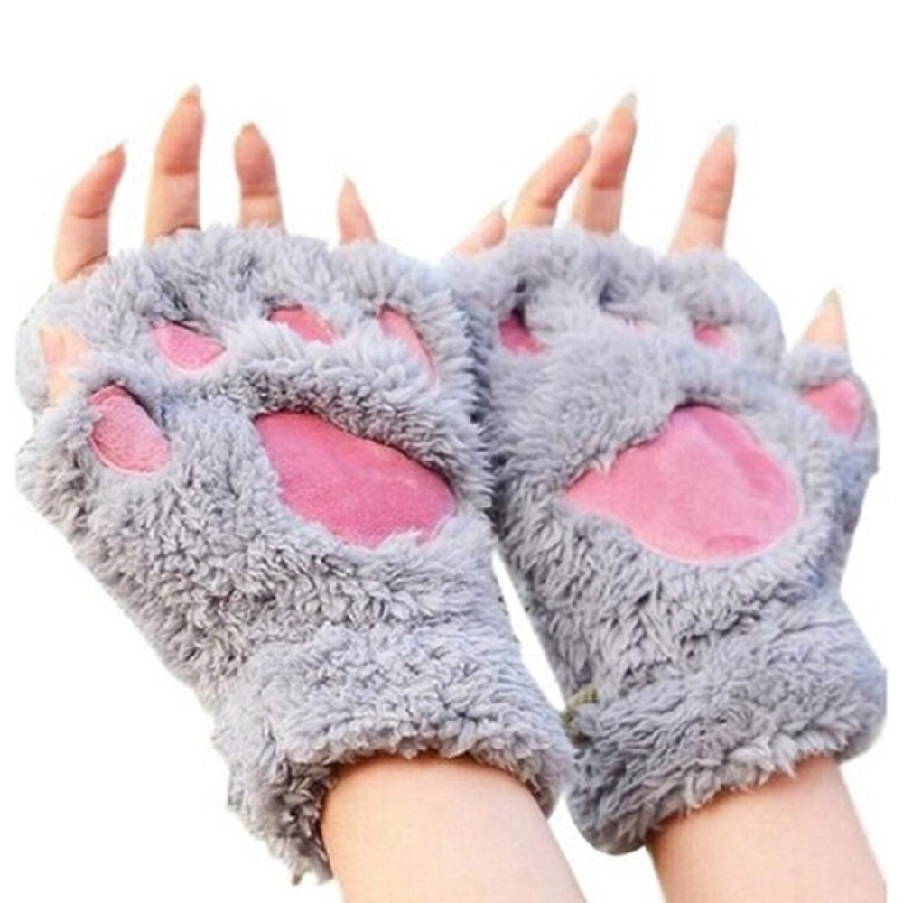 Fingerless Cat Gloves